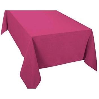 Alba MC0115080160240 - Mantel resinado de loneta antimanchas, color magenta