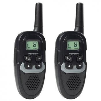 Topcom RC-6410 – Walkie-talkie, Alcance Hasta 6 km, 8 Canales
