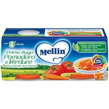 MELLIN PRIMOSUGO POM/VERD 2X80G