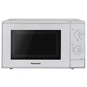 Panasonic NN-E22JMMEPG Horno microondas de encimera independiente con capacidad de 20 litros y potencia de 800 W en color gris plateado