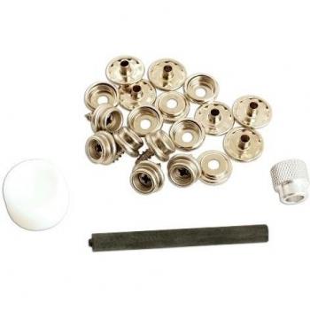 GUNSON 77116 Press Stud Kit de reparación, Juego de 15