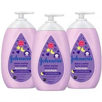 Baby Dulces Sueños - Loción suave para ayudar a que los bebés duerman mejor , 3 x 500 ml