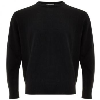 Ferrante Elegant Wool Black Sweater for Men - IT52 | XL