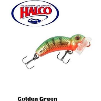 HALCO TOPWATER Creature Lure Night Walker Nano, R26 Golden Green