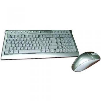 SATYCON Teclado Multimedia Y Raton USB Bola INALAMBRICO