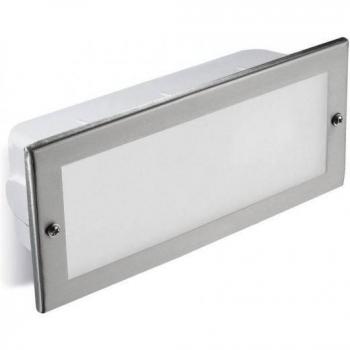 Foco de jardín empotrable Tamesis Matte Glass 1 bombilla 10cm