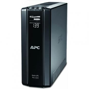 APC Back-UPS PRO 1500VA - BR1500G-FR - Sistema de alimentación ininterrumpida SAI - 6 tomas, AVR, USB, software de apagado - Versión Francia