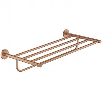 Soporte Multi-Toallas Grohe Essentials en Acabado Brushed Warm Sunset