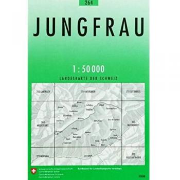 Mapa Excursionista y Topográfico Jungfrau 1:50.000 - Mapiberia f&b