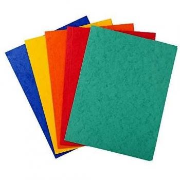 Carpeta Exacompta sin gomas con 3 solapas cartulina lustrada 400grs Nature Future A4
