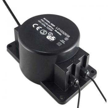 Adaptador de corriente de 220V AC a 12V AC, 105W, IP68