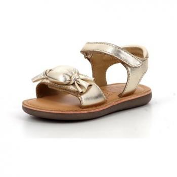 MOD 8 Clocandy Gold Baby Girl Sandals