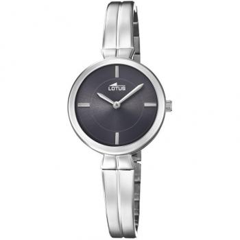 Reloj Analógico Clásico de Mujer Lotus 18439/2 - Diseño Elegante en Acero Inoxidable Plateado