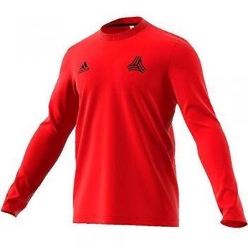adidas Tan Graphic Cotton Long Sleeve tee, Hombre, Red, M