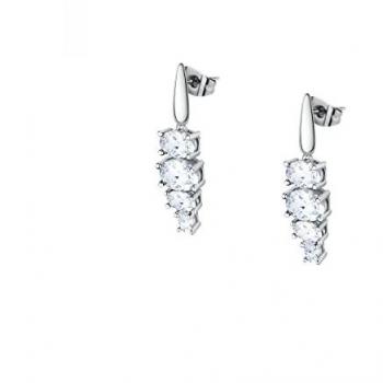 Pendientes Morellato Colori para Mujer de Acero Inoxidable, Latón y Circonitas - Modelo SAVY12