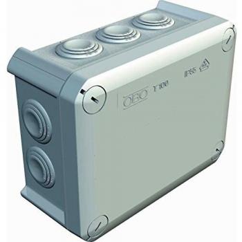 OBO Surface Mounted Cable Junction Box T 100 RW - 150x116x67 mm
