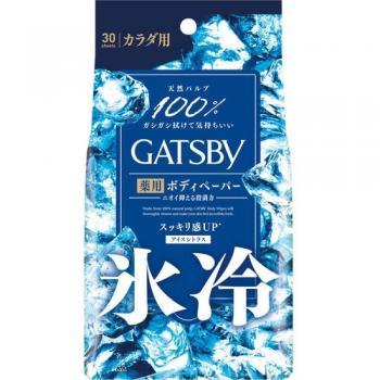 Gatsby Ice Deodorant Body Paper Ice Citrus Economy Type 30 Sheets