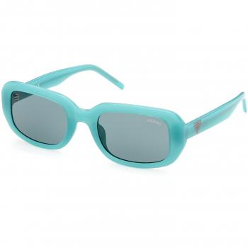 Guess GU8250 Gafas de Sol para Mujer, color Shiny Turquoise, talla 54