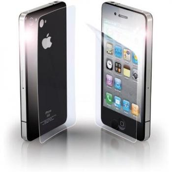 Cellular Line - Protector de pantalla antirreflejos con efecto espejo para iPhone 4