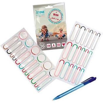 Mine Stamp Pegatinas Personalizables Resistentes al Lavavajillas y al Microondas | Etiquetas Adhesivas Personalizables | Personalizadas con Nombre | Etiquetas Adhesivas Resistentes