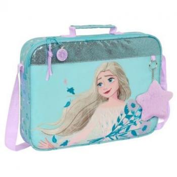 Cartera extraescolares Frozen II Hello Spring 38x28x6cm