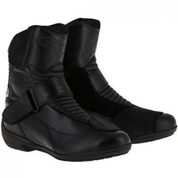 Alpinestars Stella Valencia Waterproof Motorcycle Boots for Women - Black (Size 42)
