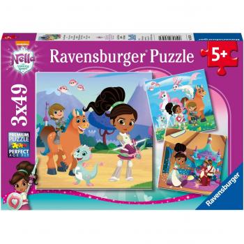 Rompecabezas Ravensburger Nella la Princesa Caballero - 49 piezas