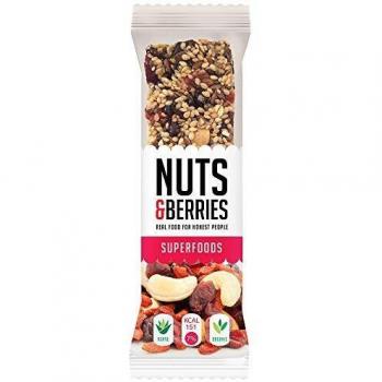 Barrita Nutritiva Superfoods con Nueces y Bayas 40gr