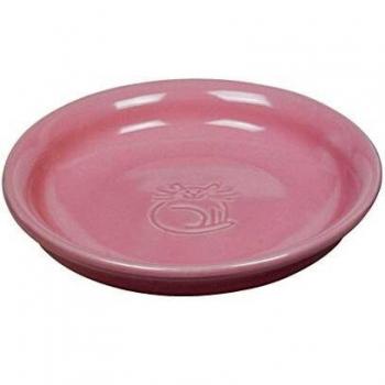 Cuenco de Cerámica para Gatos Nobby, Tazón para Leche Rosa Ø14 x 2 cm (0.10 l)