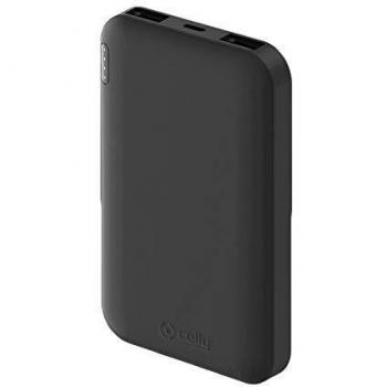 CELLY Power Bank 5A Negra 2,4V 2 USB