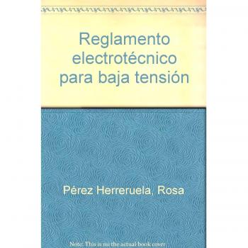 Reglamento electrotecnico para baja tension