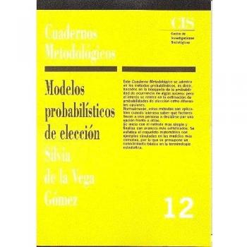 Modelos probabilísticos de elección: 12