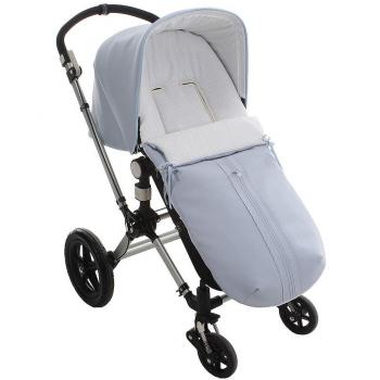 Uzturre - Saco Silla Polipiel, Color Azul Bebe