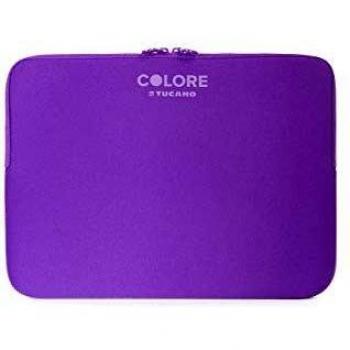 Tucano Second Skin Colore - Funda para Ordenador portátil de 13/14, Violeta