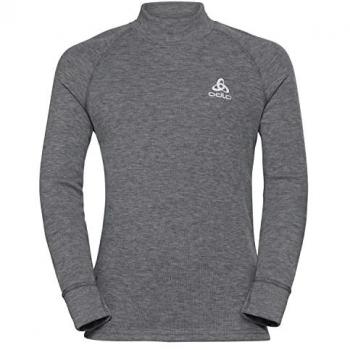 Odlo Camiseta Interior De Manga Larga Active Warm Eco para Niños, Ropa Térmica, Color: Varios, Material: Poliéster Reciclado, Tecnología de Aislamiento Térmico, Transpirable y