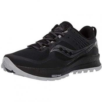 Saucony Xodus 10, Zapatillas de Atletismo Mujer, Plum/Black, 38 EU