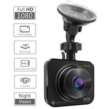 Navitel R200 NV Full HD Dashcam with Night Vision and 2-inch Display