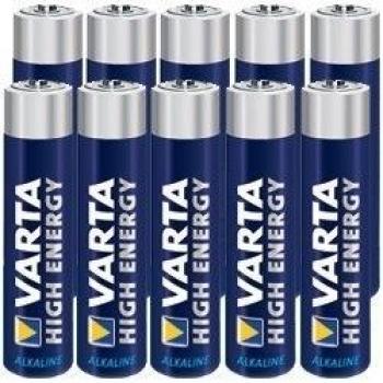 4903 Varta High Energy AAA/Micro -Box batería 10