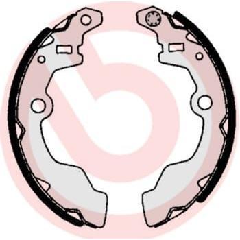 Juego de zapatas de frenos BREMBO S 79 514, kit de frenos de tambor