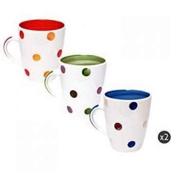 Merry Christmas Set Taza 6 Uds. 300 Ml Multicolor