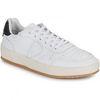 Philippe Model NICE LOW MAN Men's Sneakers in White, Size 41 (8 US)