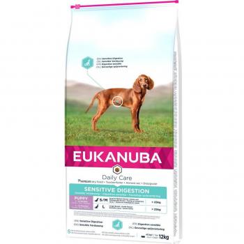 Eukanuba Daily Care Puppy Sensitive Digestion Chicken & Turkey - 12 kg