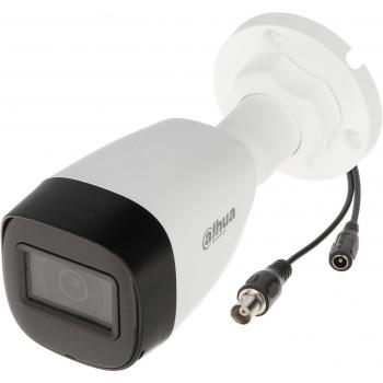 Cámara de vigilancia bala Dahua HAC-HFW1500C-0280B-S2 5MP Starlight HDCVI, resolución 2880 x 1620 píxeles, tecnología CCTV para exterior
