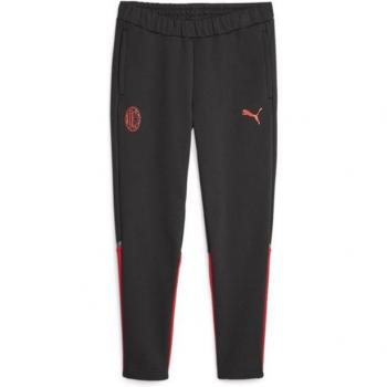 Pantalones de fútbol Puma AC Milan hombre negro deportivos casuales