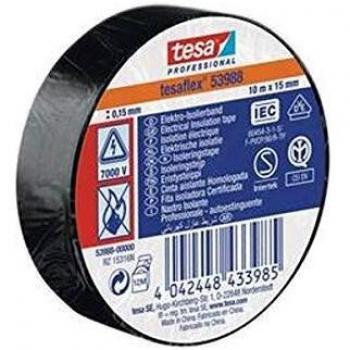 Tesa 53988-00000-00 Cinta Aislante 53988 Negro