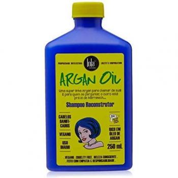 LOLA COSMETICS Oil-Shampoo RECONSTRUTOR ARGAN/PRACAXI 250ML, Único, Estándar