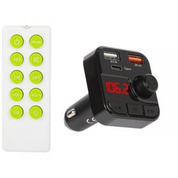 Transmisor FM BLOW 74-162 con USB y Carga Inalámbrica 3.1A