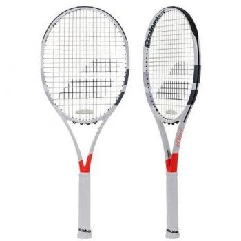 Babolat Pure Strike Vs Unstrung Raquetas de Tenis, Hombre, Blanco / Rojo, 1