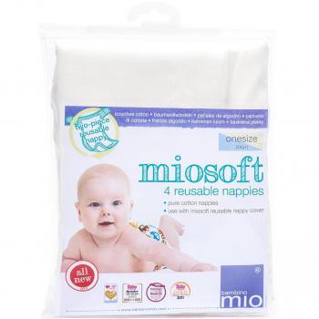 Bambino Mio, inserto predoblado mioduo reutilizable, talla única, 4 unidades