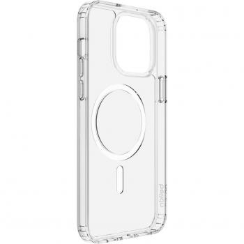 Belkin SheerForce Funda Transparente con MagSafe para iPhone 14 Pro Max de 17 cm (6.7)